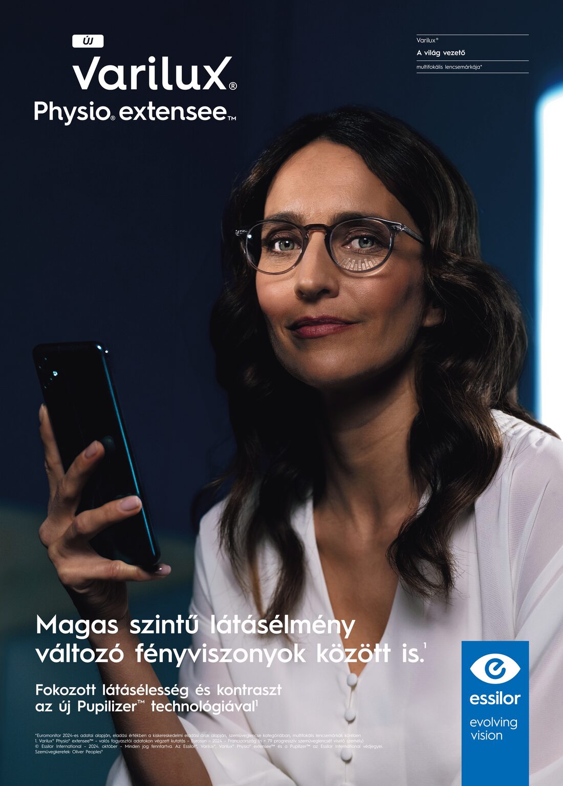 Varilux Physio Extensee – Magas szintű látásélmény változó fényviszonyok között is